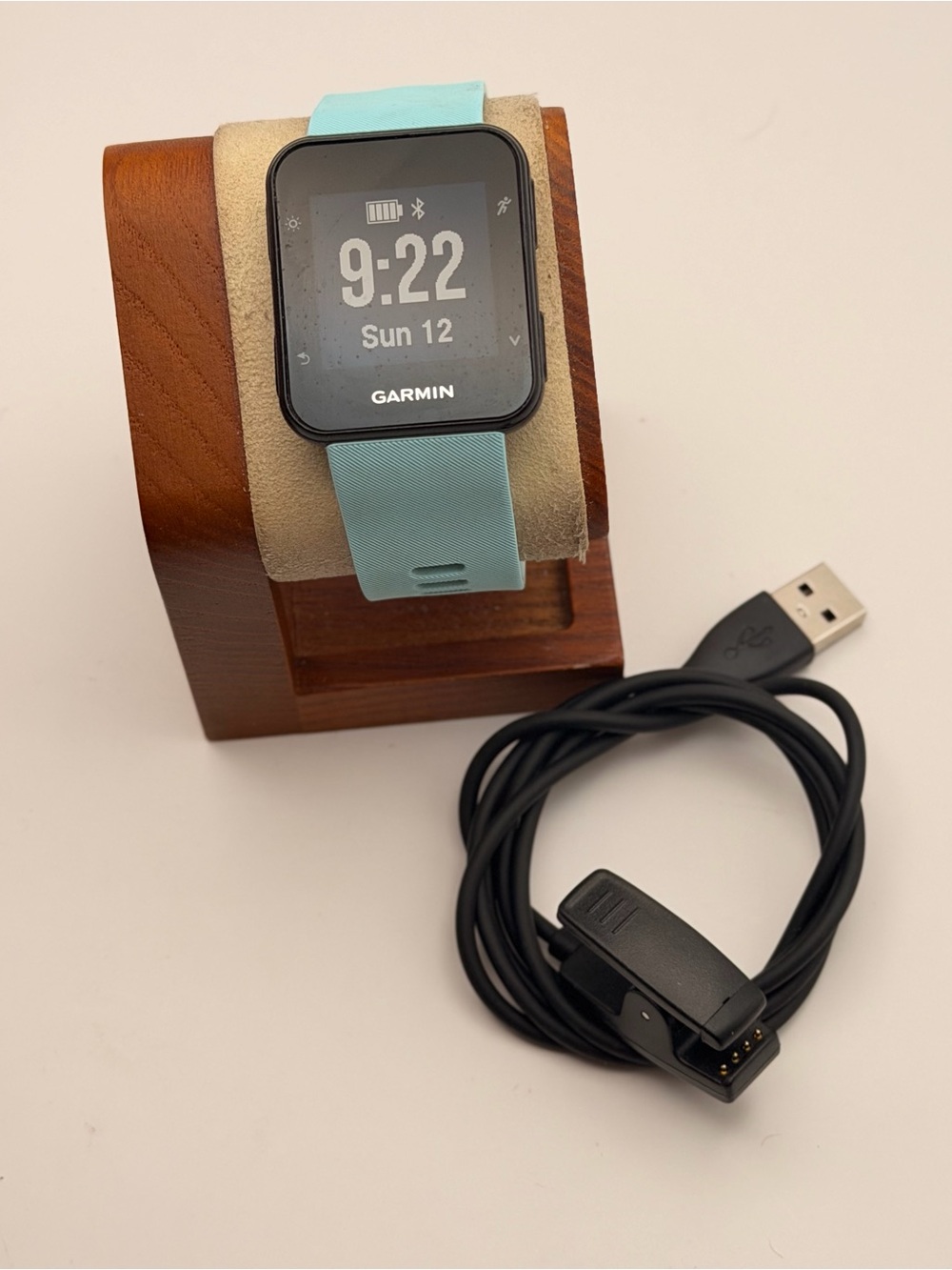 Garmin Forerunner 35, Mint Green/ Black, Charger included, Smartwatch, Very good